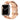 KALEBOL Silicone Strap for Apple Watch Series 10 42mm / 9 8 7 41mm / SE (2023) SE (2022) SE 6 5 4 40mm / 3 2 1 38mm Checkerboard Watch Band  Light Brown